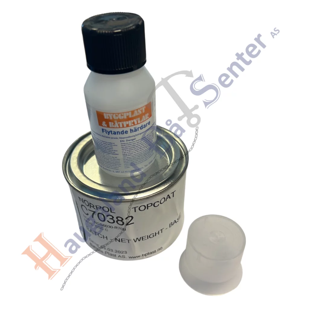 Gelcoat nr 7382 Blåfiolett 175ml, m/herder ASKELADDEN