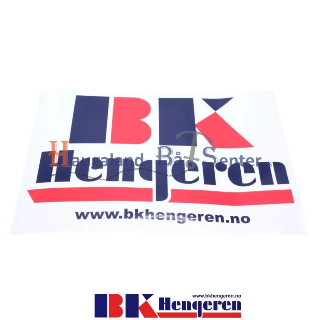 Etikett Logo 135x200mm BK-HENGEREN