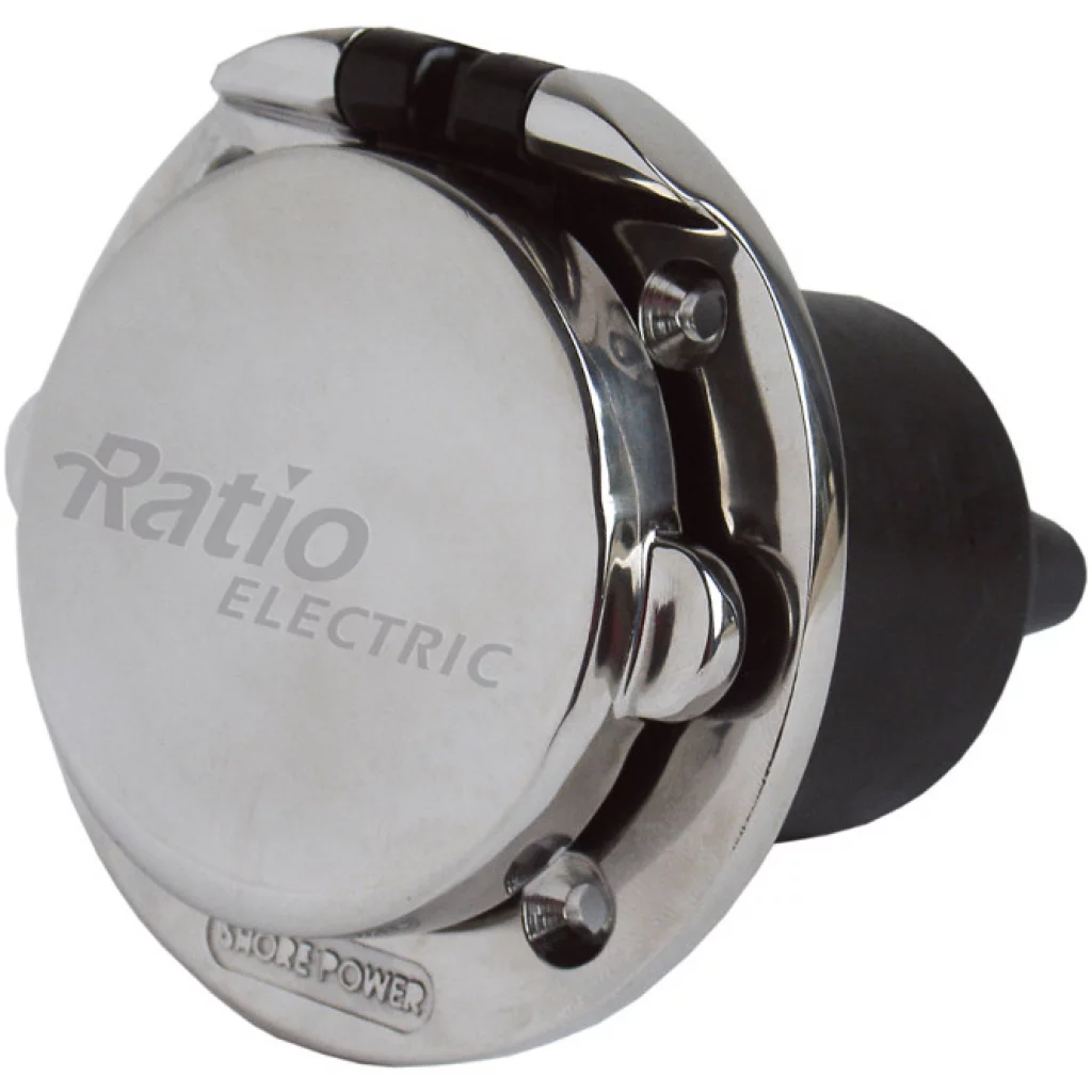 Ratio Landstrøm inntakskontakt m/kabel 16A, 316