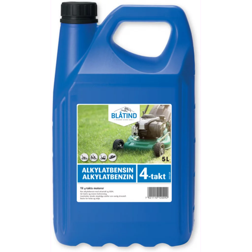 Blåtind Alkylatbensin 4T 5 l (Miljøbensin)