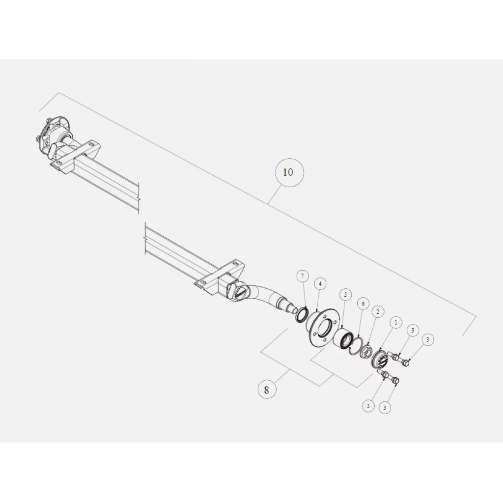 Plukk del for del Bremse sett til BK P0714/16/18