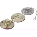 lenseplugg-messing-firkanthode