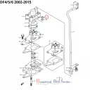 nut-water-pump-case-nut-clutch-rod-m6-suzuki-marine
