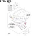 emblem-engine-cover-df25-k6-w-electric-starter-suzuki-marine