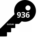 key-936-nokkel-suzuki-marine