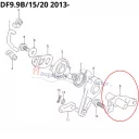 bracket-throttle-lever-suzuki-marine