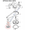 pulley-crankshaft-suzuki-marine