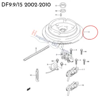 flywheel-assy-magneto-suzuki-marine