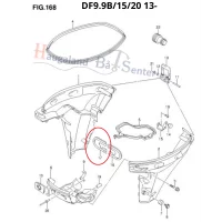 seal-upper-mount-stbd-suzuki-marine
