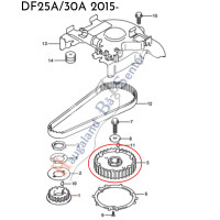 pulley-camshaft-suzuki-marine